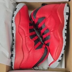 Jordan Gym Red and Black Sneakers